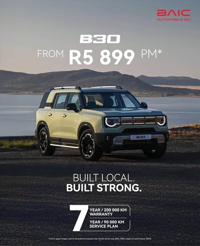 The all-new BAIC B30