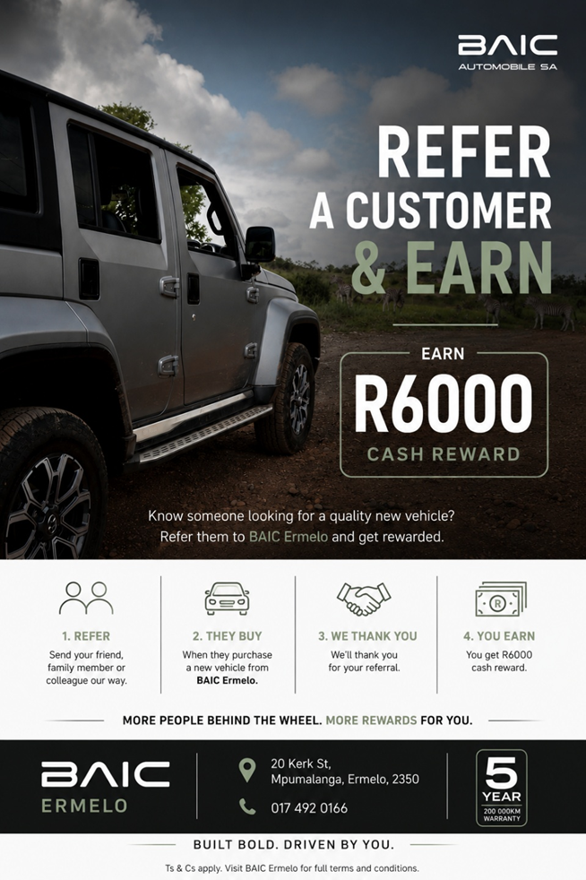 Know someone looking for a new ride?