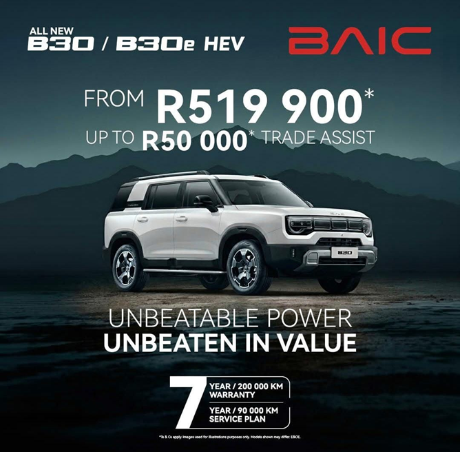 The all-new BAIC B30 / B30e HEV