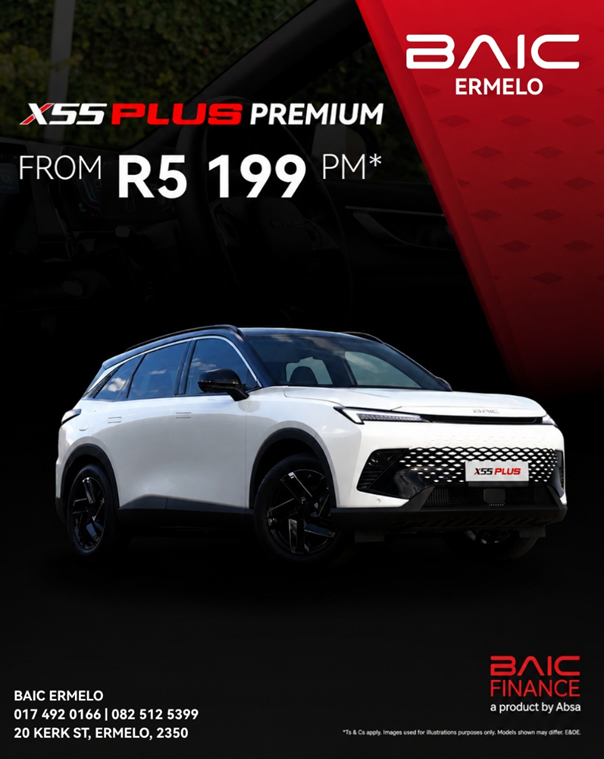 Turn heads in the BAIC X55 PLUS Premium!