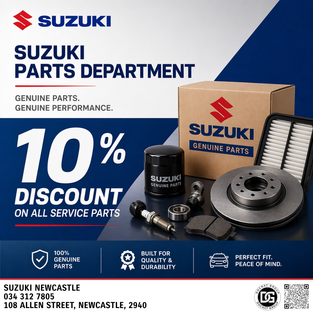 Keep your Suzuki performing at its best