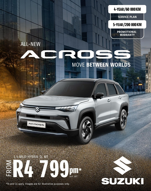Discover a smarter way to drive with the all-new Suzuki Across.