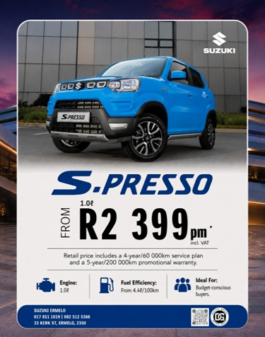 Beat the Fuel Hikes with Suzuki Ermelo!