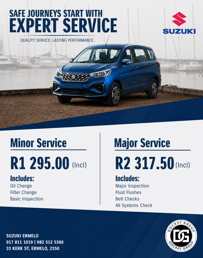 SAFE JOURNEYS START WITH EXPERT SERVICE!