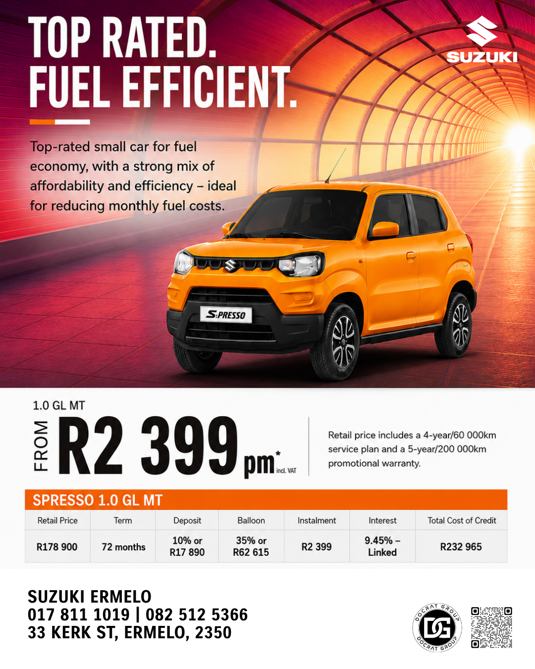 BIG VALUE. SMART EFFICIENCY. BUILT FOR EVERY JOURNEY!