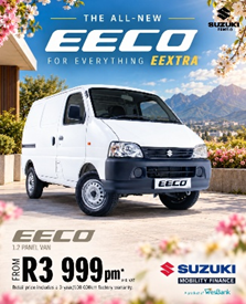 YOUR NEW SUZUKI IS WAITING AT SUZUKI ERMELO!