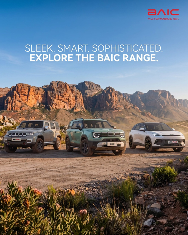 Sleek. Smart. Sophisticated. Explore the exceptional BAIC range, designed to take every journey to the next level.